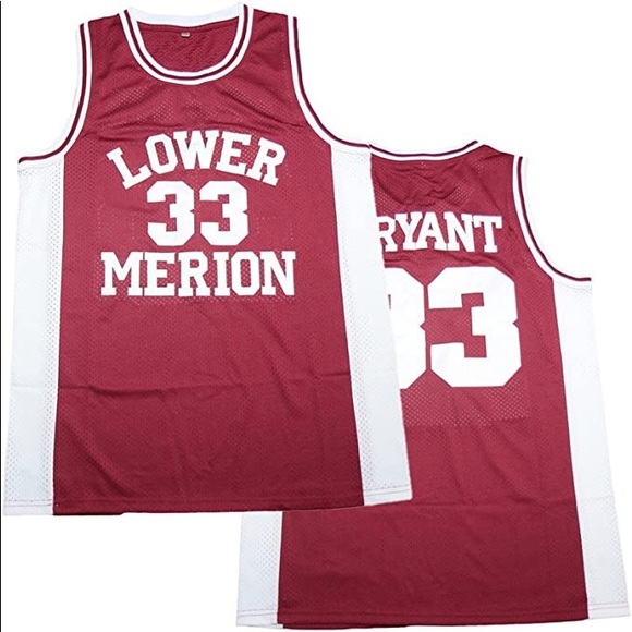 Kobe Bryant Other - NEW Kobe Bryant Lower Merion High School Jersey Multiple Sizes Stitched …